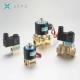 12 volt dc vacuum solenoid valve, 12v brass water solenoid valve