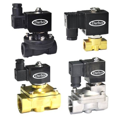 230V Normally closed normally open air gas brass water magnetic solenoid valve 24VAC