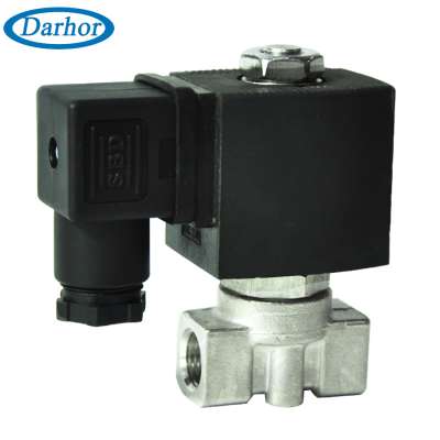 DHSM31-S 1/4" FKM seal stainless steel 316 ozone gas solenoid valve