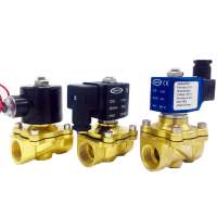 Economical water solenoid valve for air brass 220VAC 230VAC normally closed valve 1inch