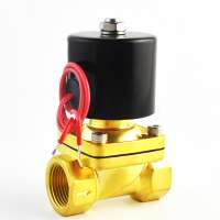 2/2 Way Direct acting 220V 110V electric air solenoid valve brass body