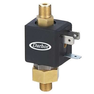 Male threaded normally open 24 volt solenoid