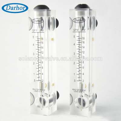 DFA low cost gas flow meter acrylic water flowmeters nitrogen gas regulator