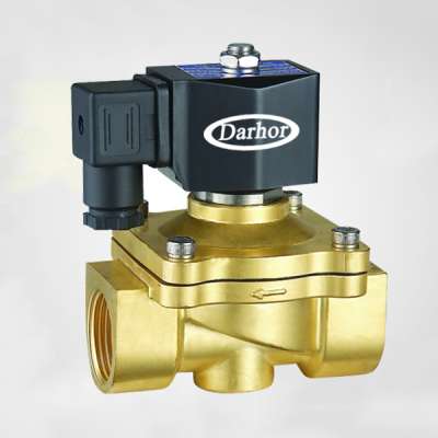 Low pressure open from zero pressure lp natural gas solenoid valve