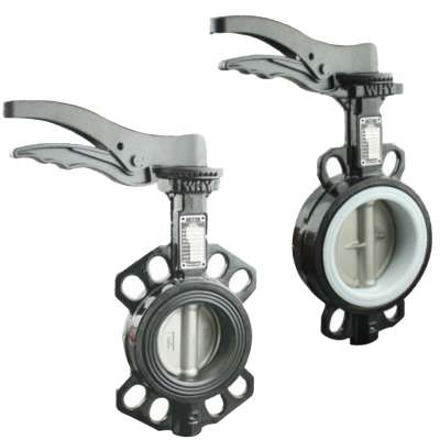 Manual handle control butterfly valve with actuator 2inch-8inch 220VAC